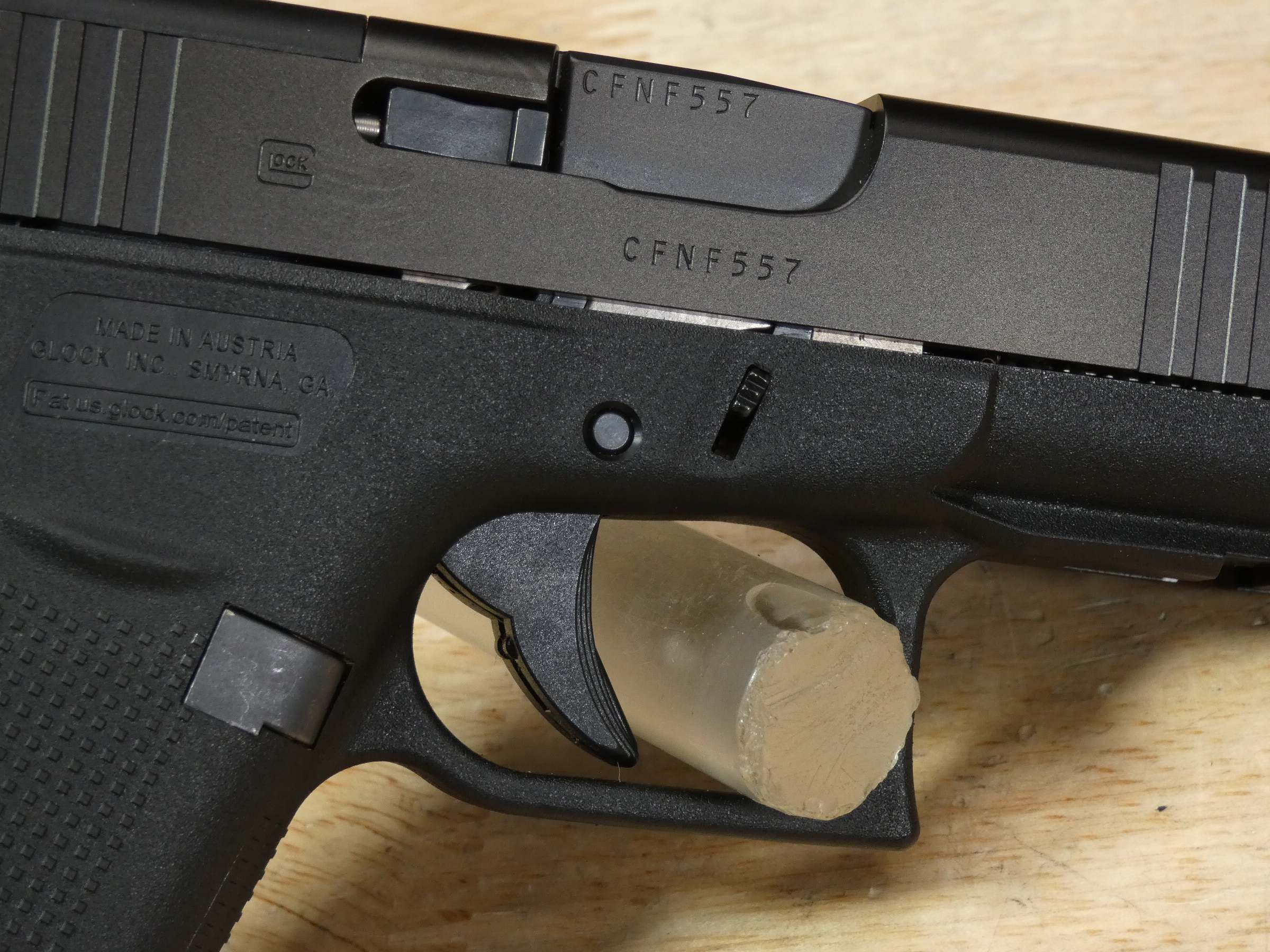 Glock 43X MOS - 9mm - G43X - Case & 2 Mags - CCW EDC - Optic Ready - C-img-10