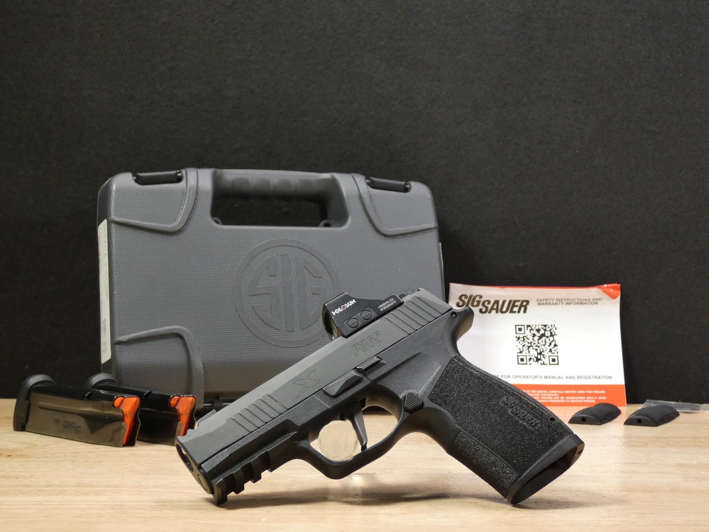 Sig Sauer P365X Macro Comp - 9mm - XMACRO - Holosun OPTIC - Compensated - C-img-1