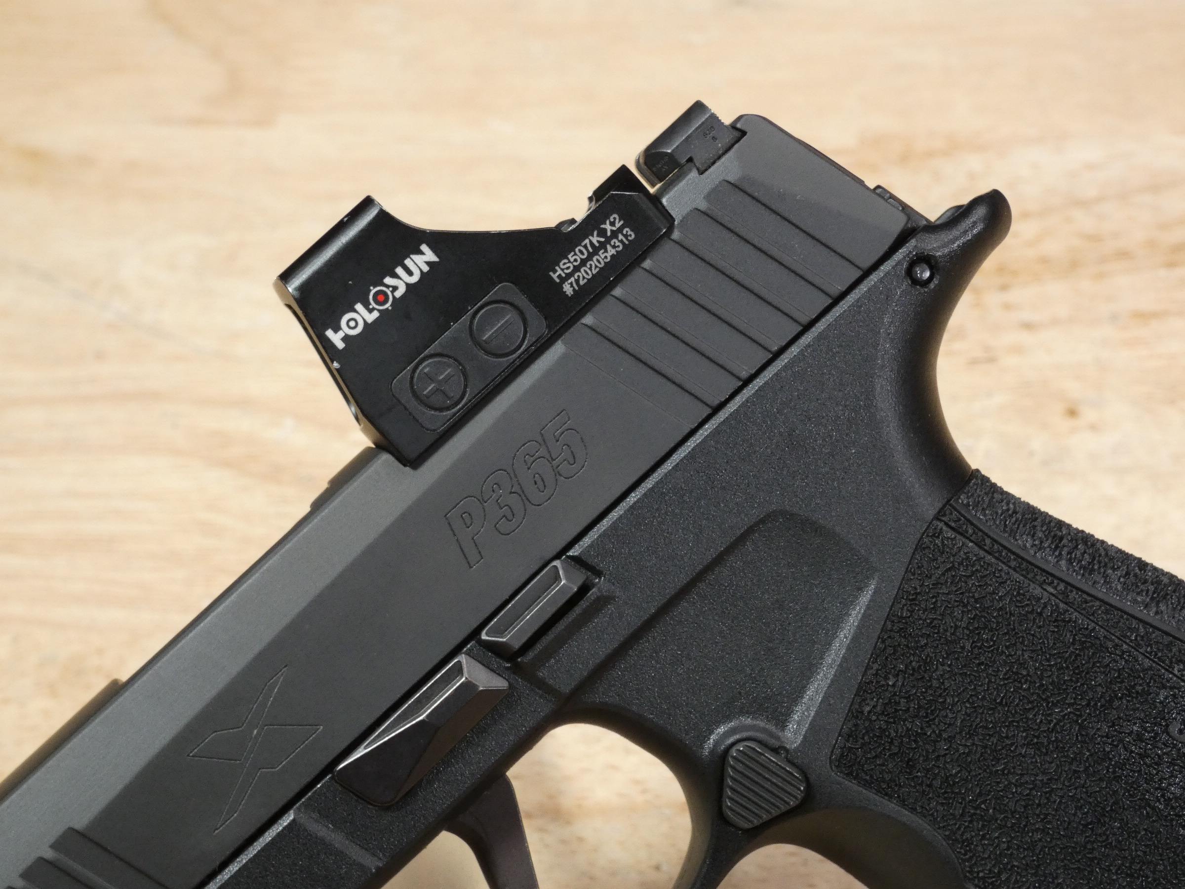 Sig Sauer P365X Macro Comp - 9mm - XMACRO - Holosun OPTIC - Compensated - C-img-4
