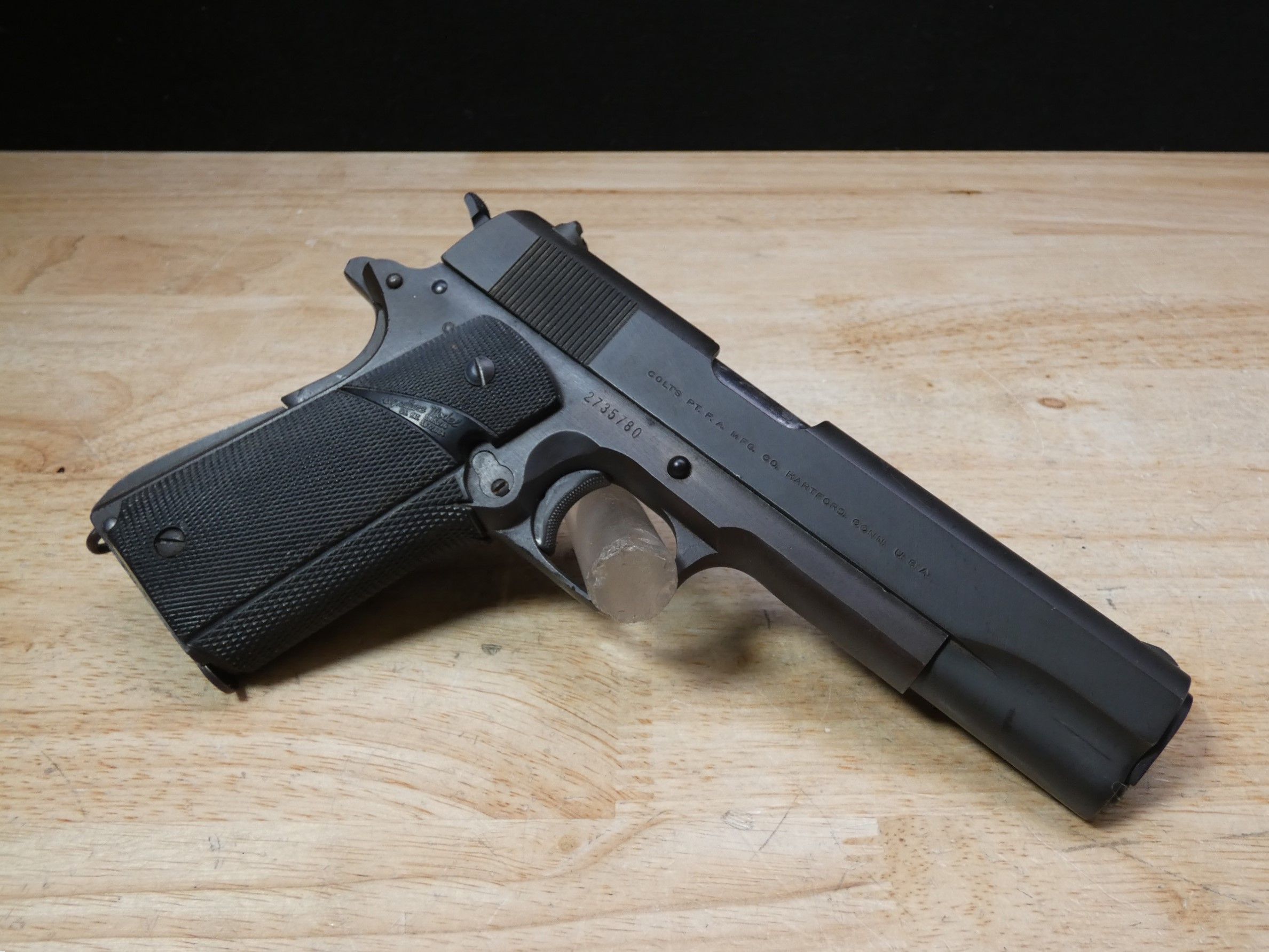 Colt 1911 A1 - .45 ACP - M1911A1 - 1911A1 - w/ Mag - C-img-9