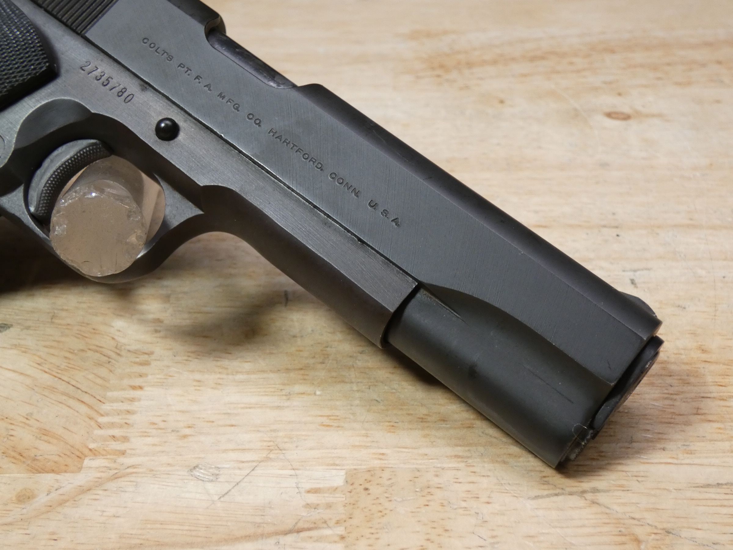 Colt 1911 A1 - .45 ACP - M1911A1 - 1911A1 - w/ Mag - C-img-10