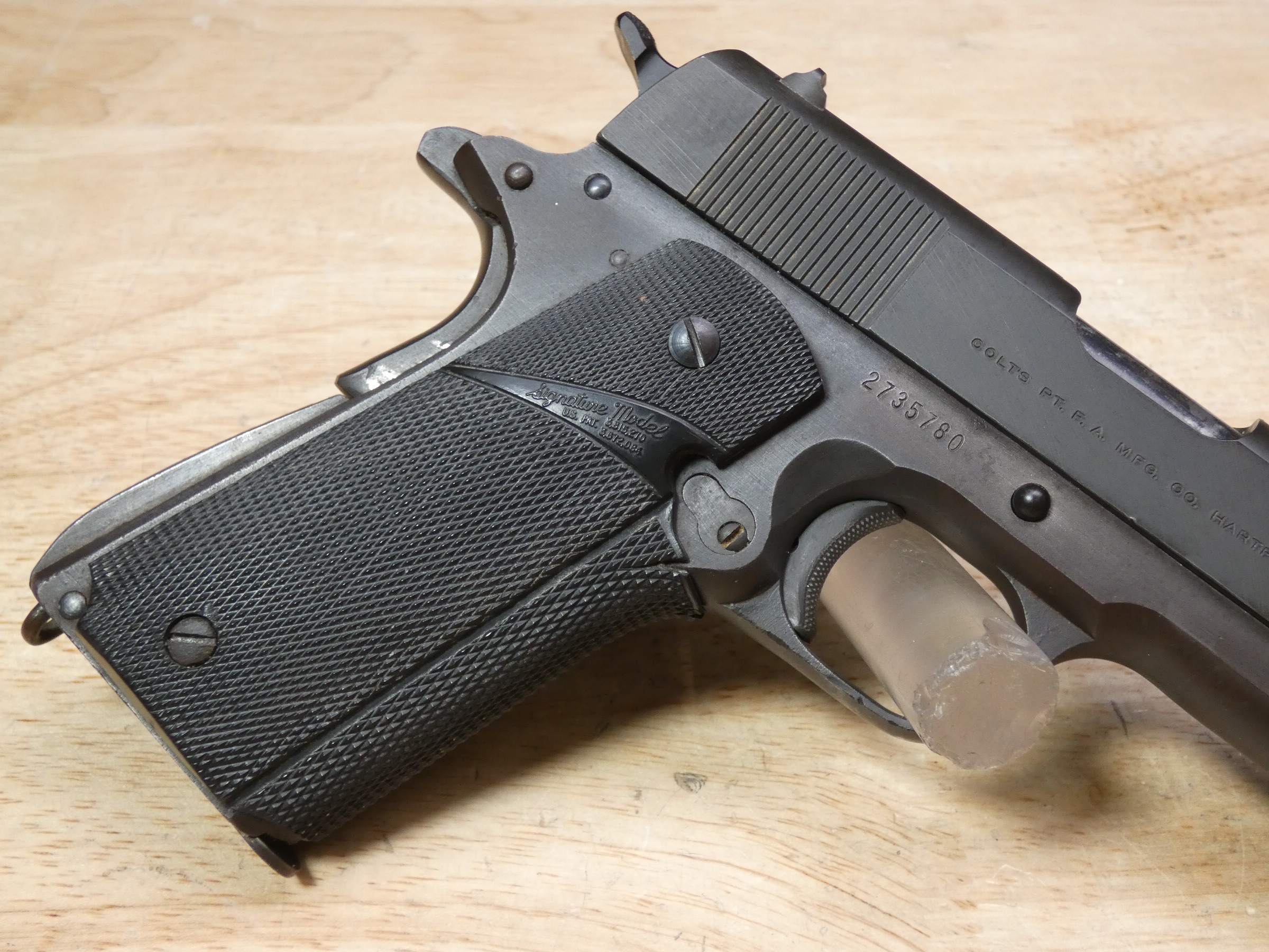Colt 1911 A1 - .45 ACP - M1911A1 - 1911A1 - w/ Mag - C-img-12