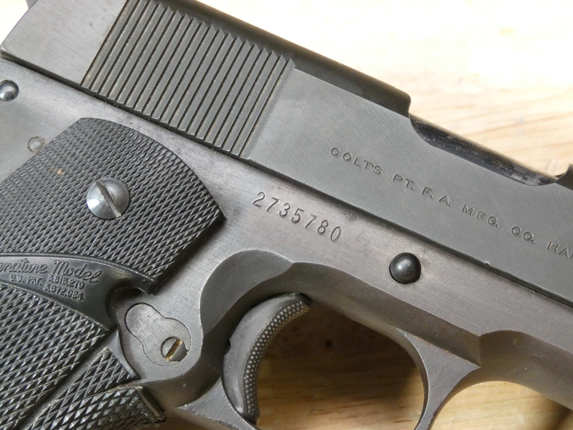 Colt 1911 A1 - .45 ACP - M1911A1 - 1911A1 - w/ Mag - C-img-20