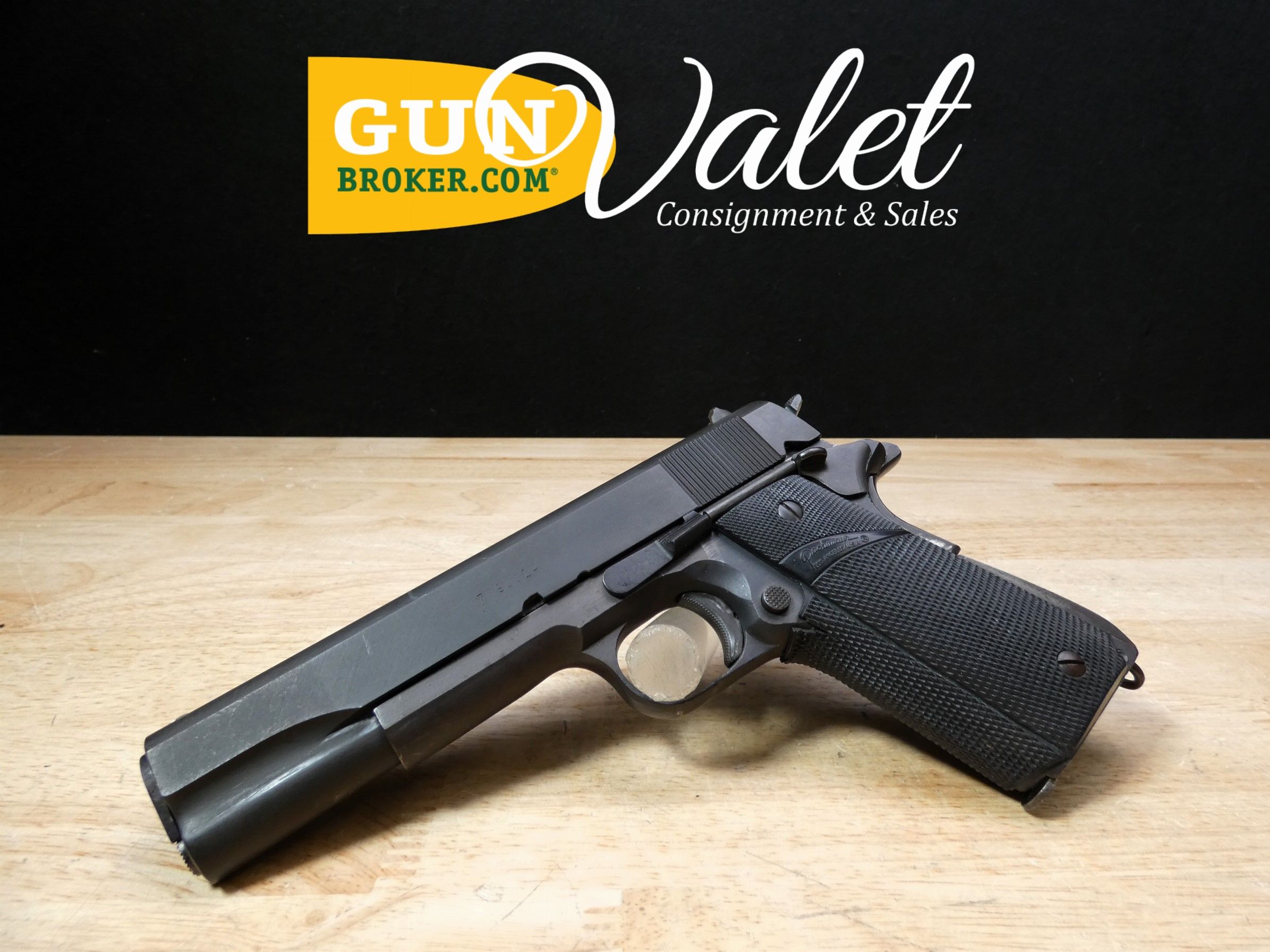 Colt 1911 A1 - .45 ACP - M1911A1 - 1911A1 - w/ Mag - C-img-0