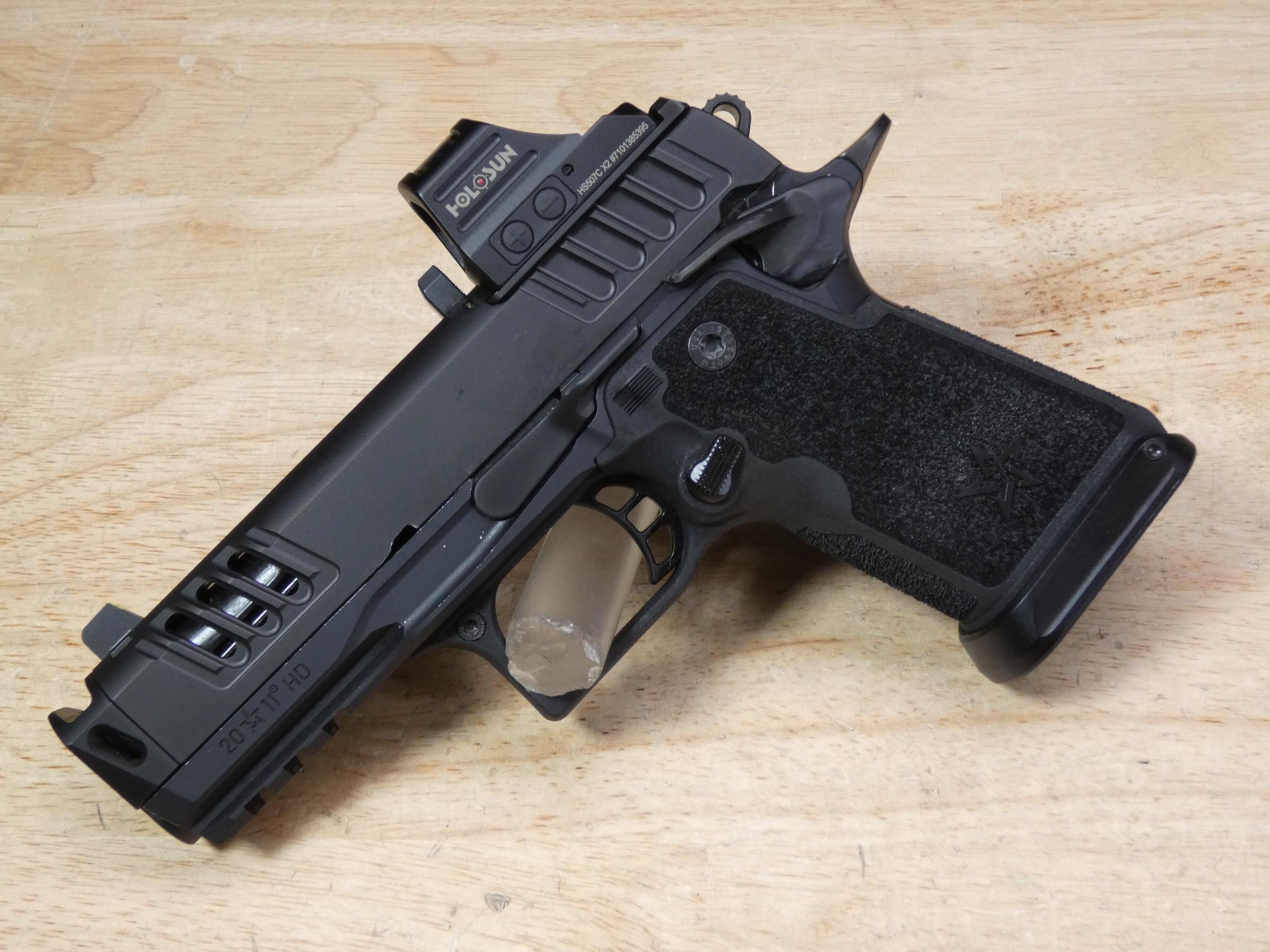 Staccato HD C4X 2011 - 9mm - DLC Compensated - Holosun HS507C + Mags - C -img-2