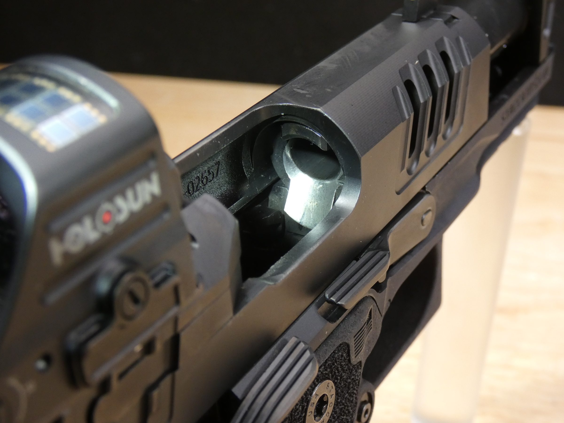 Staccato HD C4X 2011 - 9mm - DLC Compensated - Holosun HS507C + Mags - C -img-24