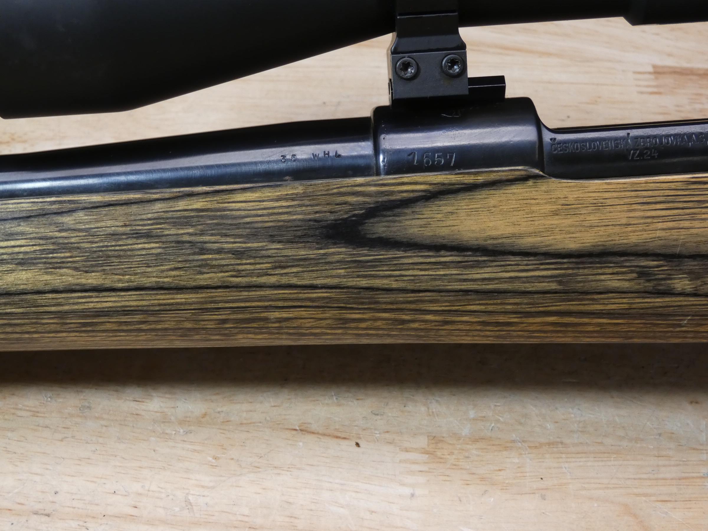 CZ Czech VZ24 - .35 Whelen - VZ. 24 Zbrojovka BRNO - Burris Scope - C-img-5