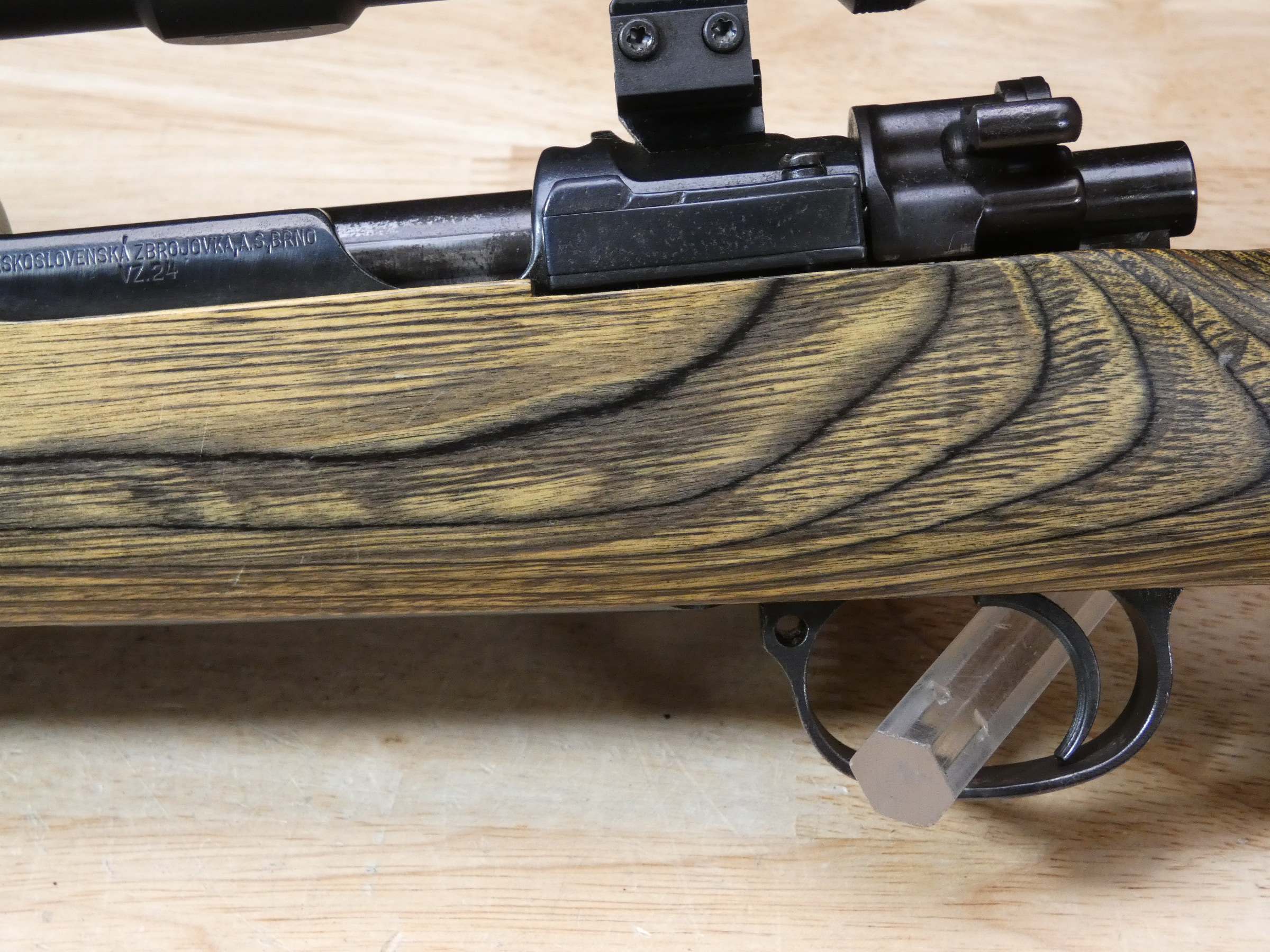 CZ Czech VZ24 - .35 Whelen - VZ. 24 Zbrojovka BRNO - Burris Scope - C-img-6