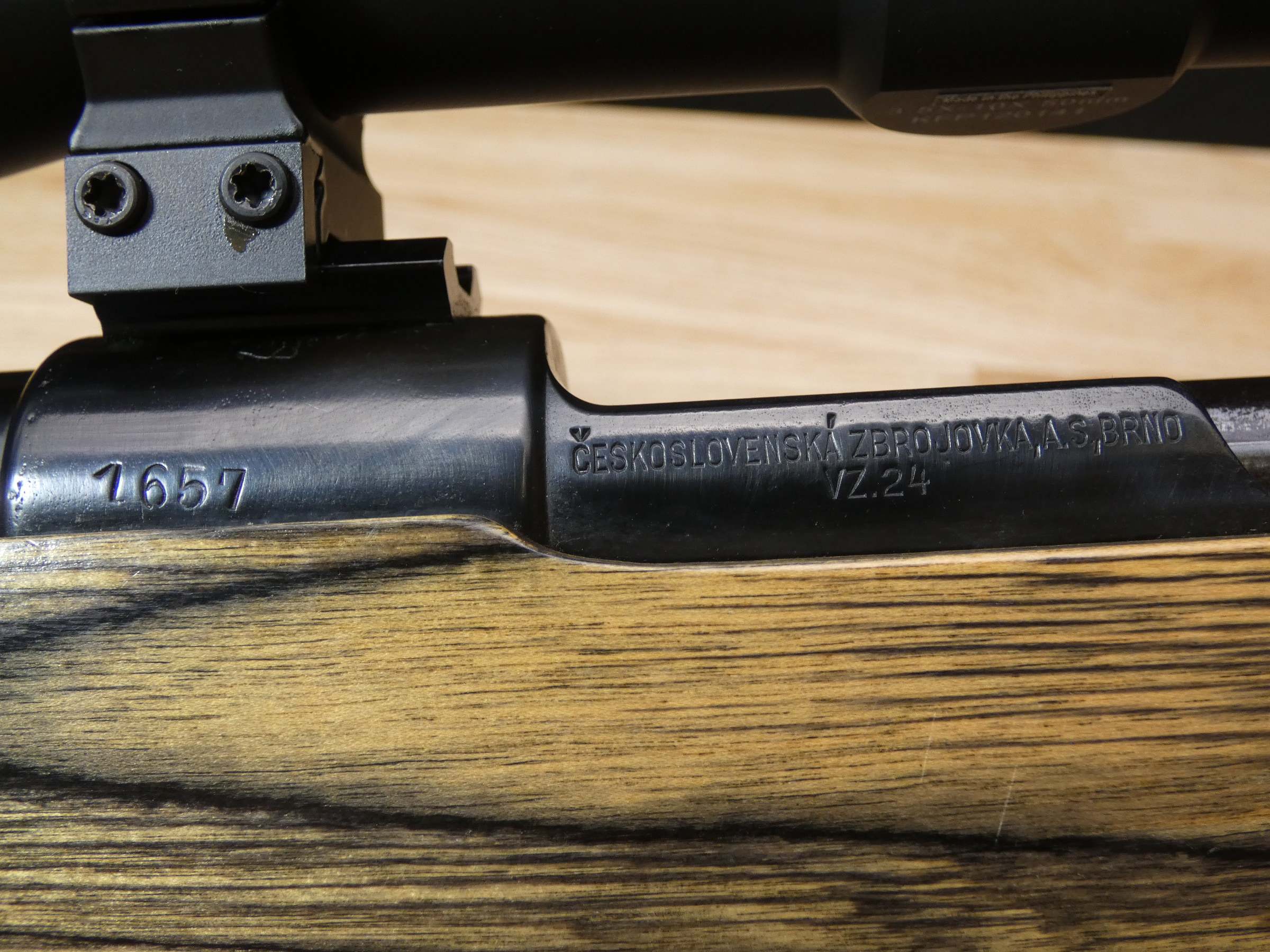 CZ Czech VZ24 - .35 Whelen - VZ. 24 Zbrojovka BRNO - Burris Scope - C-img-12
