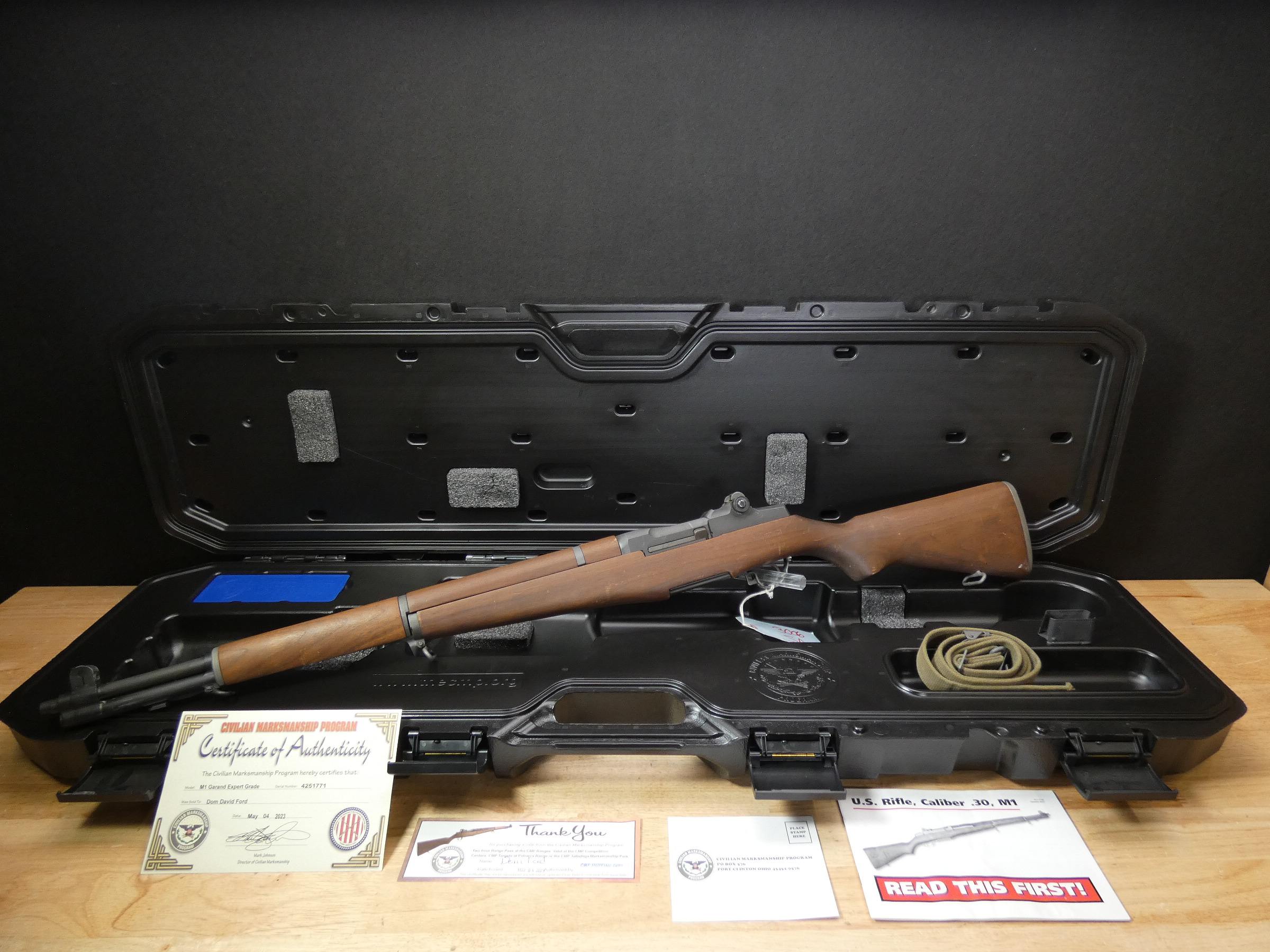 CMP Springfield M1 Garand Expert Grade - .30-06 SPRG - MFG 1953 - w/ XTRAS-img-2