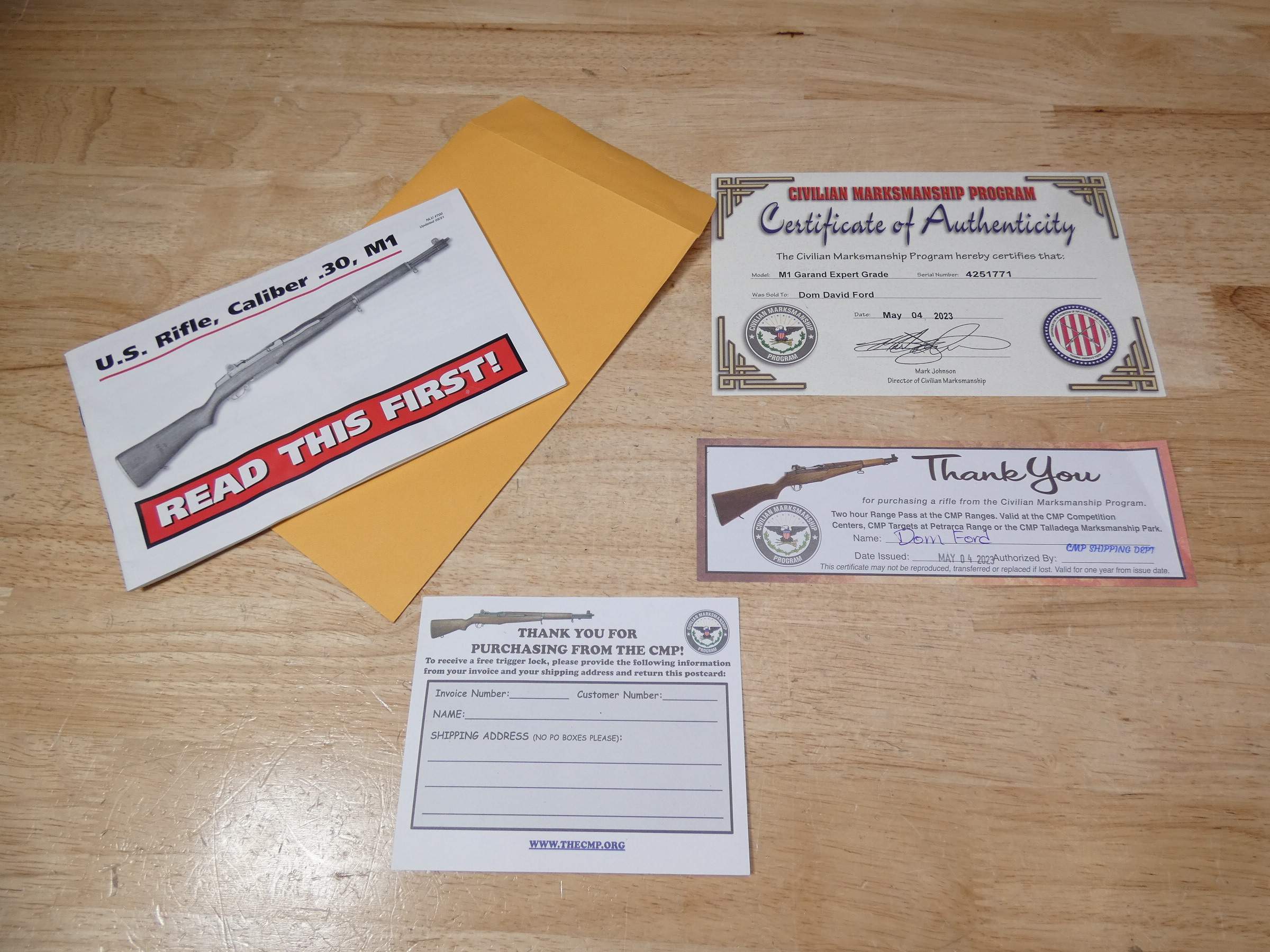 CMP Springfield M1 Garand Expert Grade - .30-06 SPRG - MFG 1953 - w/ XTRAS-img-66