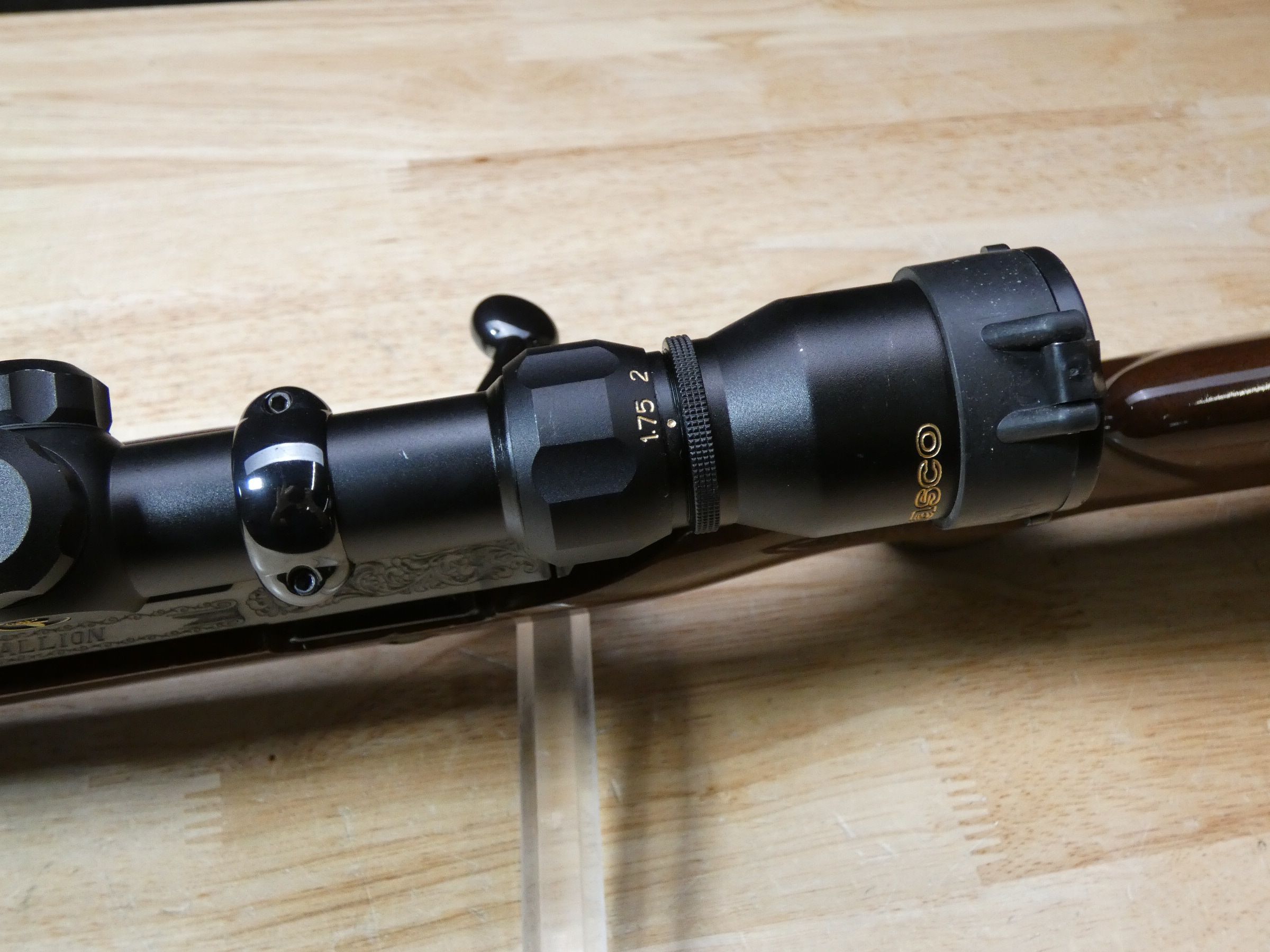 Browning A-Bolt Medallion - .375 H&H Magnum - MFG 1999 - w/ Riflescope - C-img-14