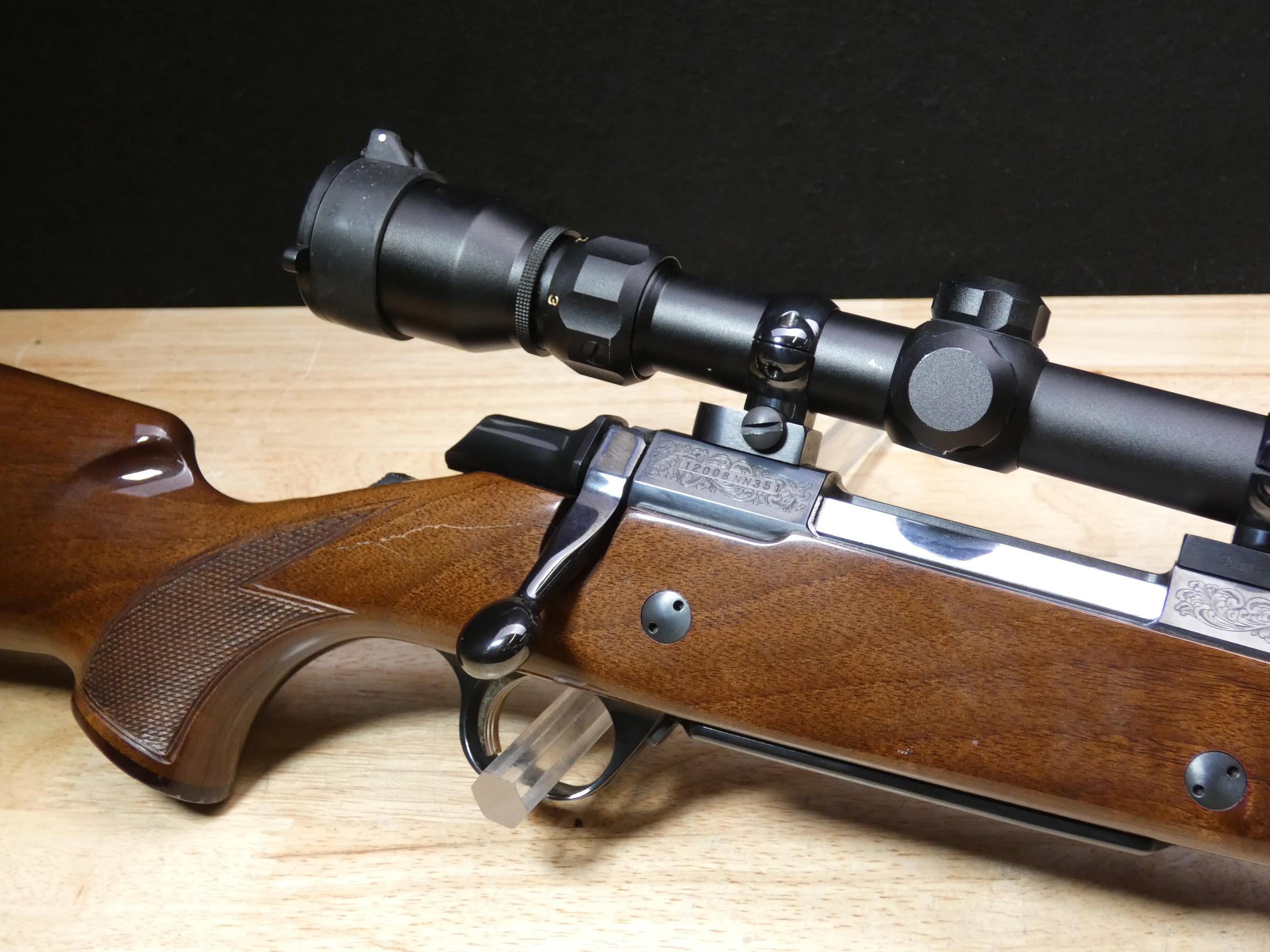 Browning A-Bolt Medallion - .375 H&H Magnum - MFG 1999 - w/ Riflescope - C-img-27