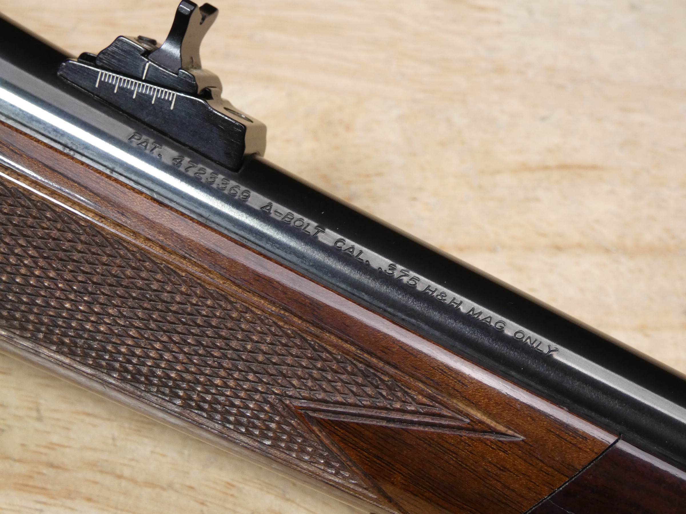 Browning A-Bolt Medallion - .375 H&H Magnum - MFG 1999 - w/ Riflescope - C-img-41