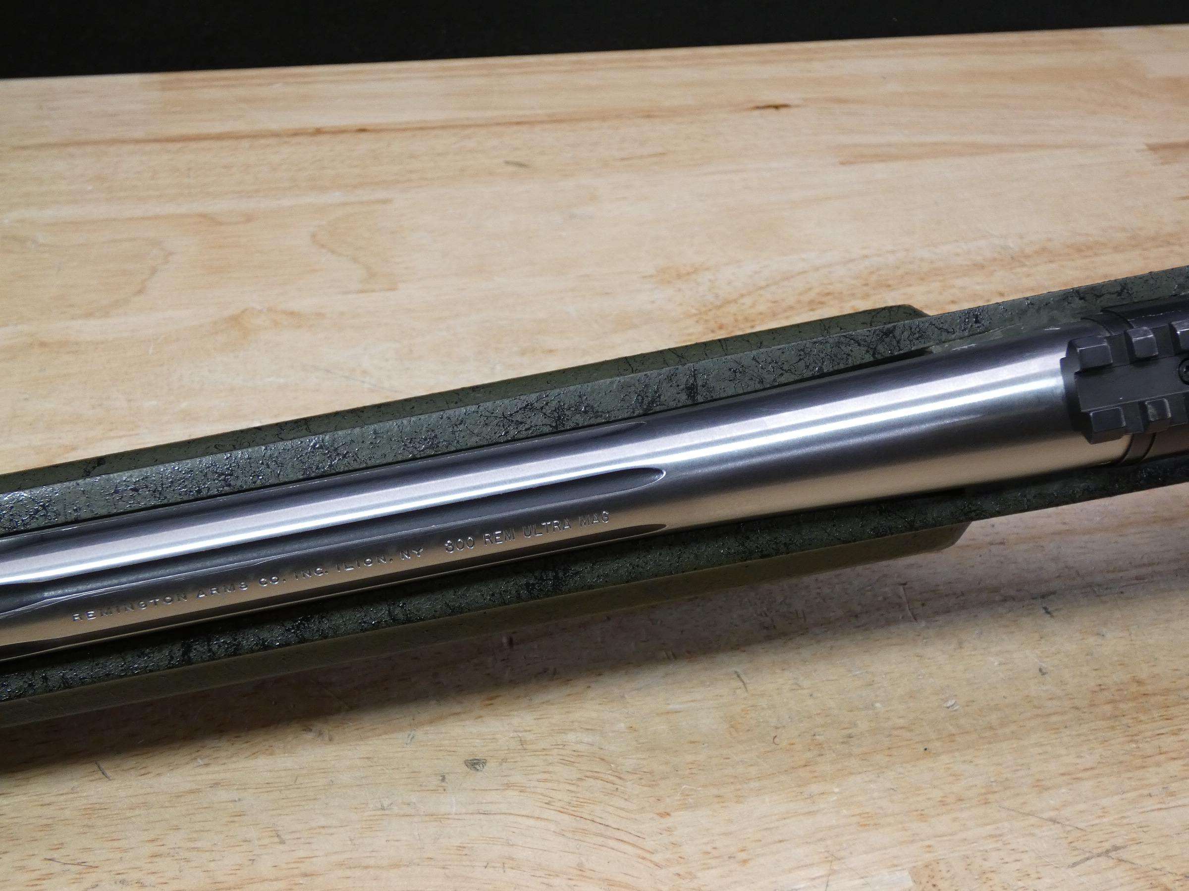 Remington 700 Sendero - .300 Rem Ultra Mag - 300 RUM - Stainless Fluted - C-img-17