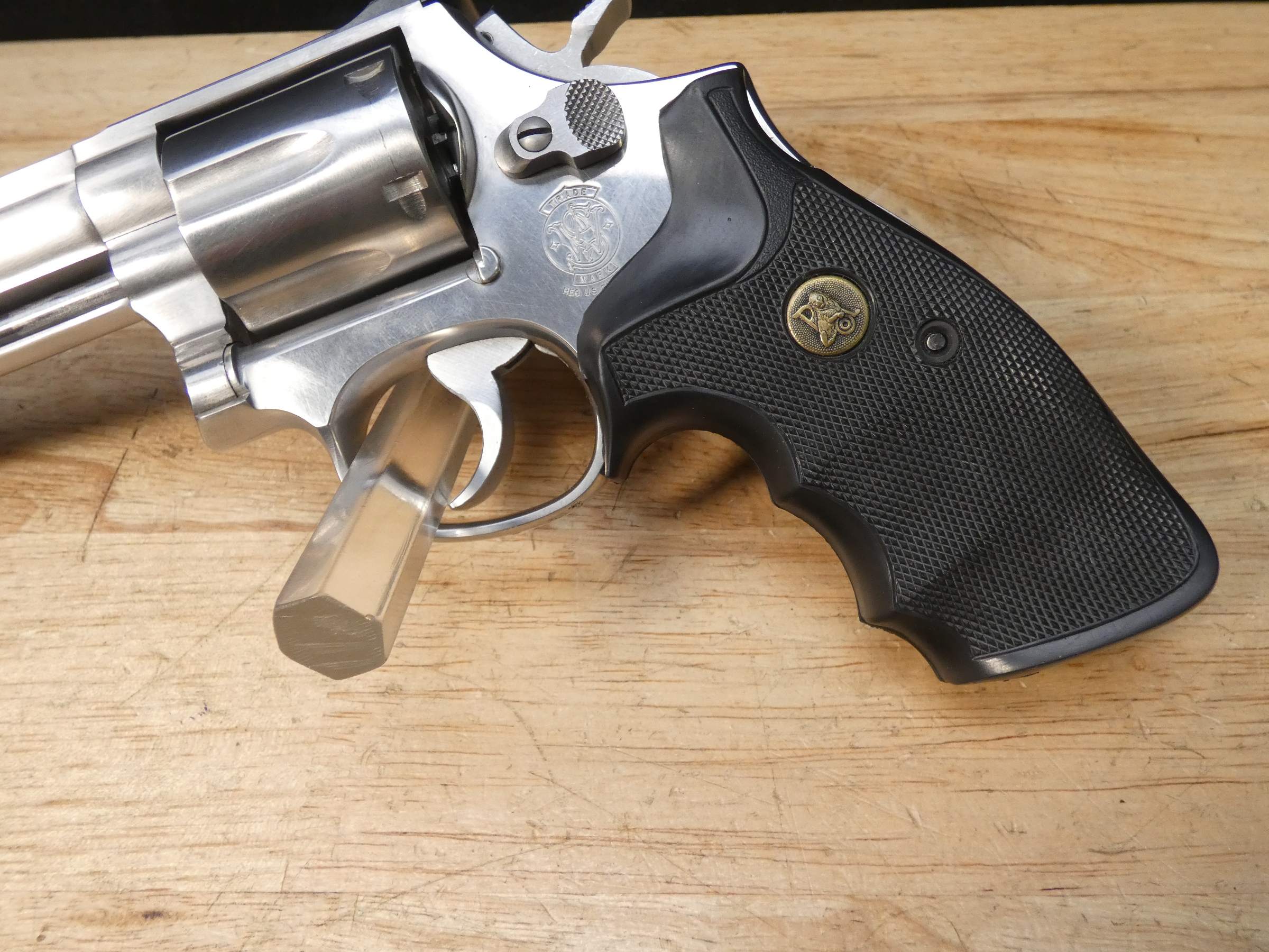 Smith & Wesson 686-3 - .357 Mag - Pre Lock S&W 686 - Stainless Revolver-img-6