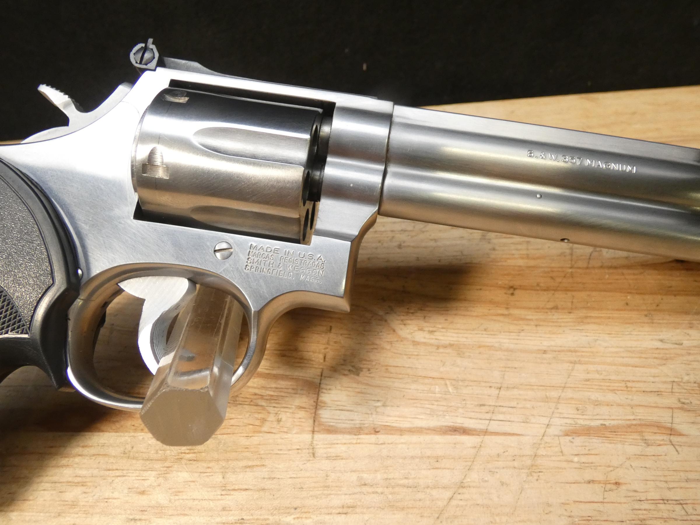 Smith & Wesson 686-3 - .357 Mag - Pre Lock S&W 686 - Stainless Revolver-img-13