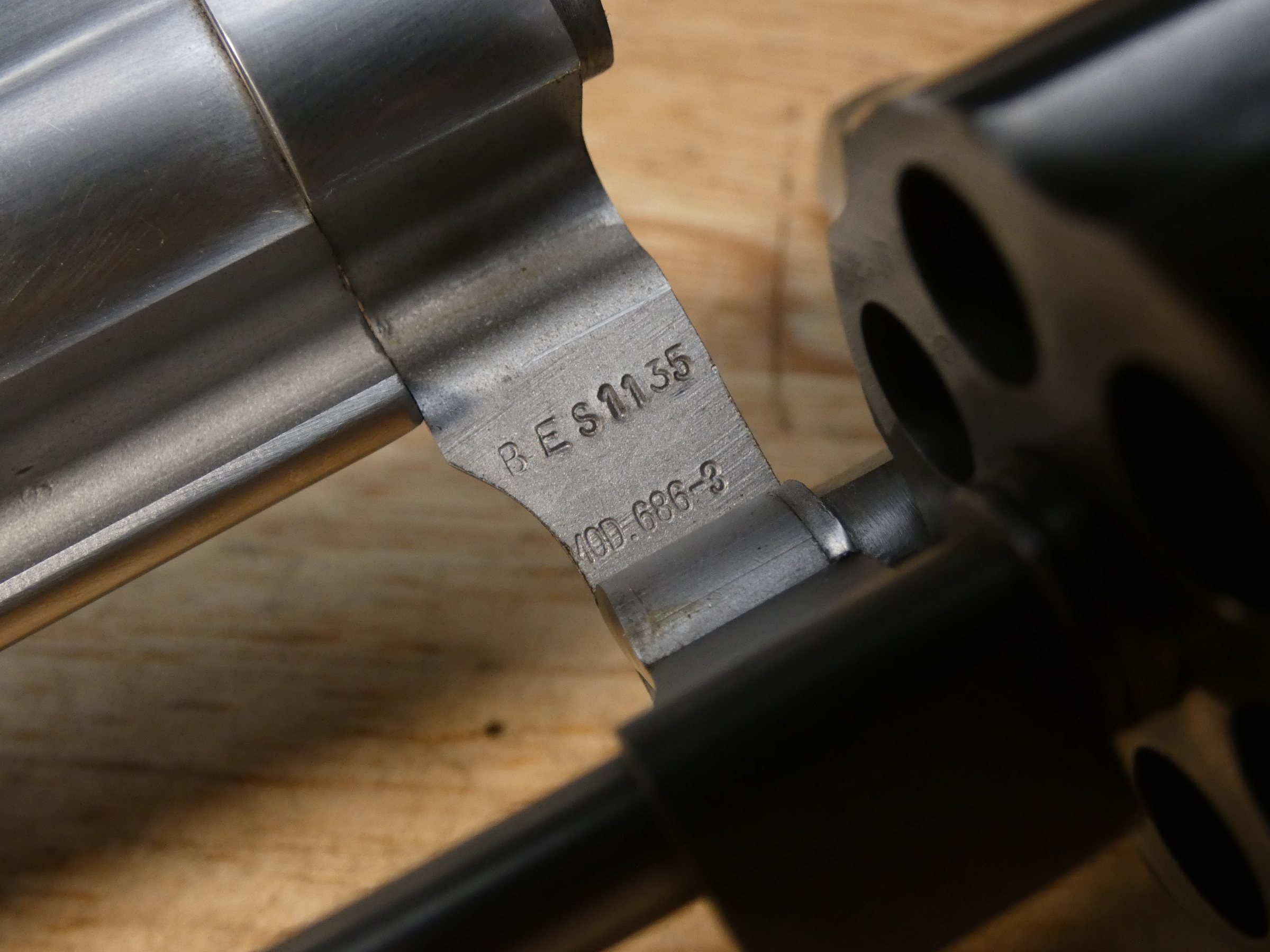 Smith & Wesson 686-3 - .357 Mag - Pre Lock S&W 686 - Stainless Revolver-img-21