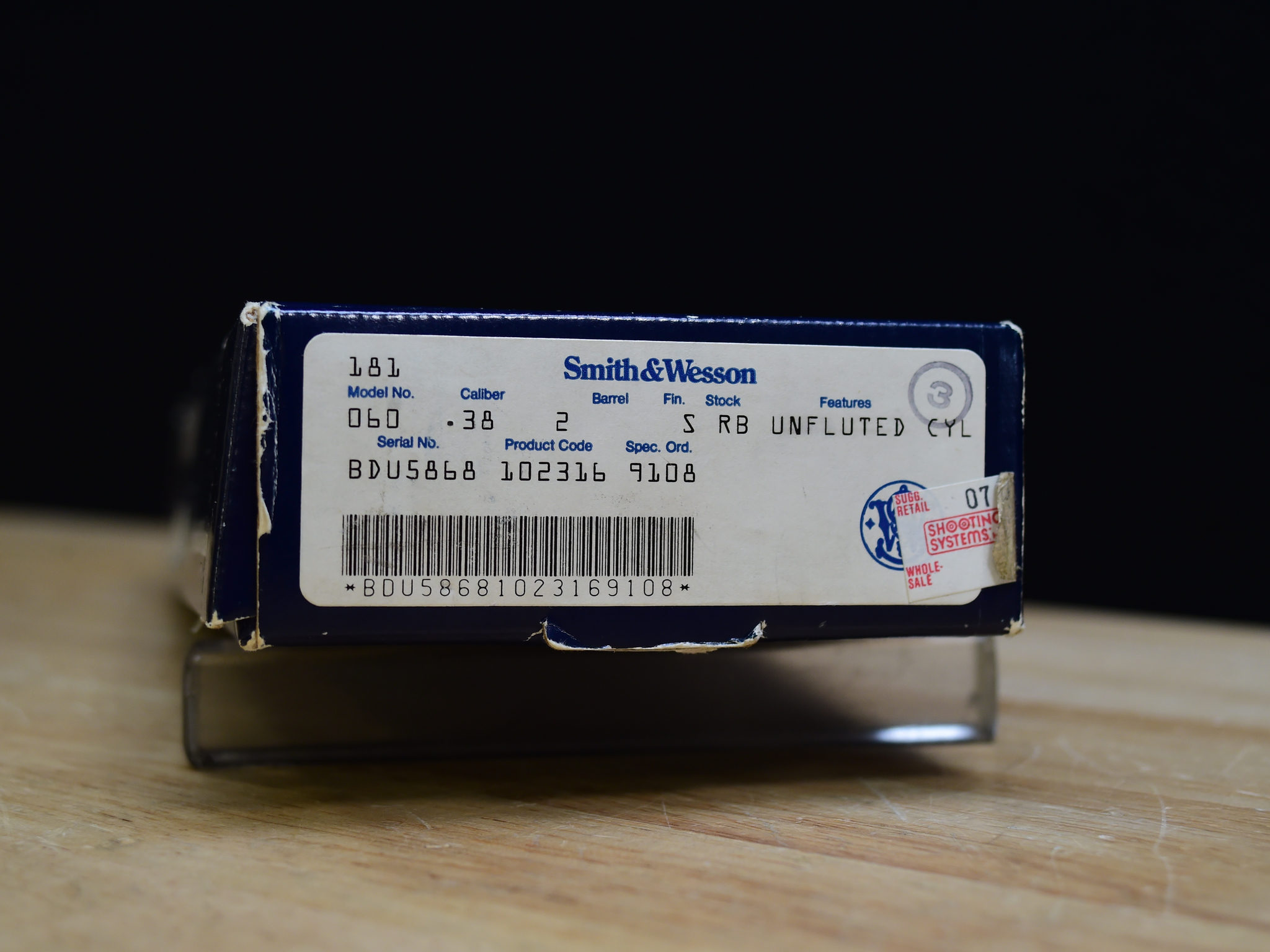 Smith & Wesson Model 60 Chiefs Special - .38 SPL - w/ Unfluted Cylinder - C-img-28