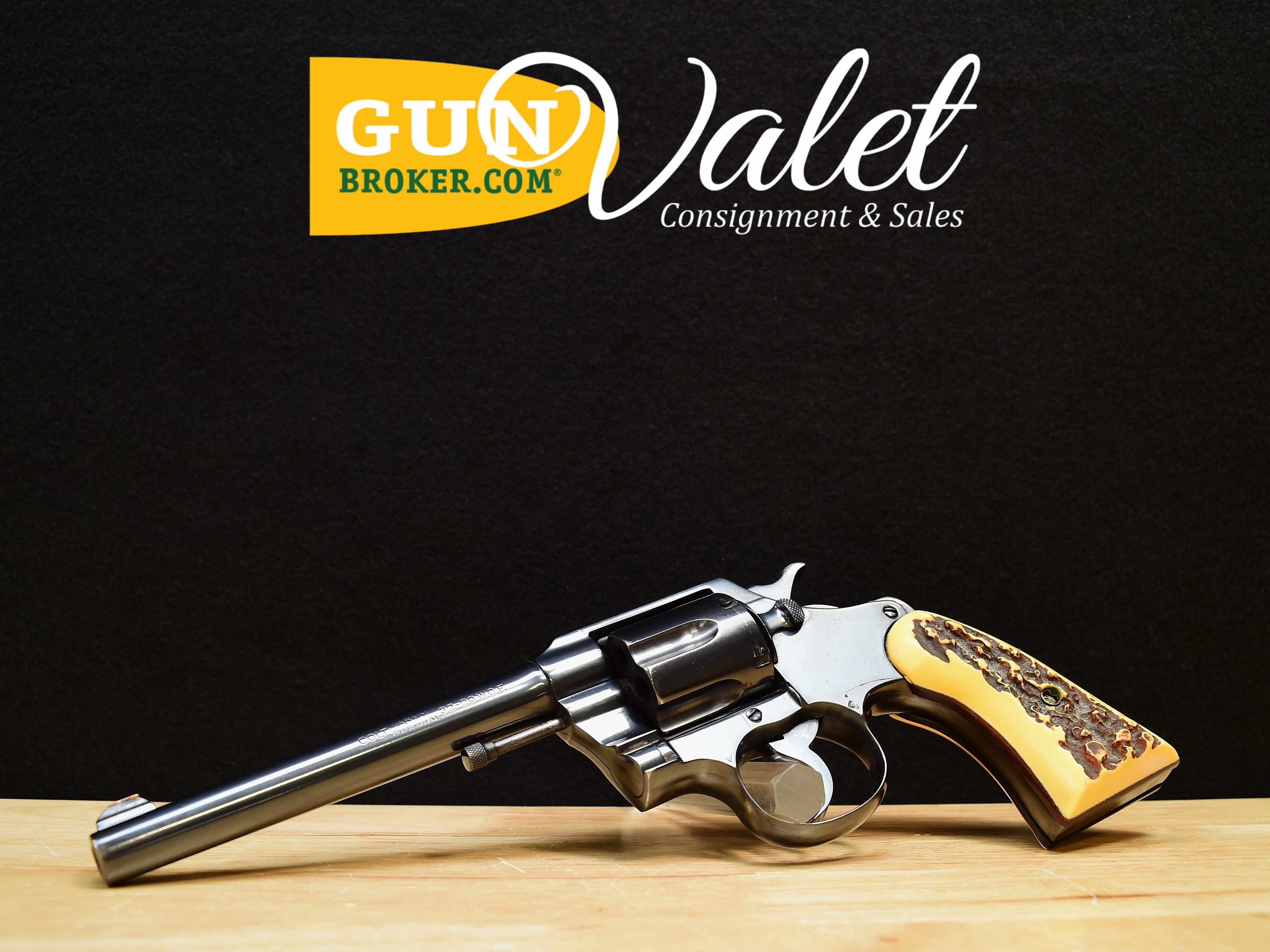 Colt Army Special Double Action Revolver - .32-20 WCF - MFG 1911 - NICE - C-img-0